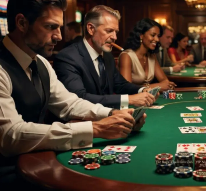 Profesjonalny wieczór pokerowy z krupierem i stołem do gry